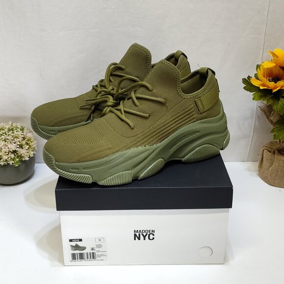 Madden NYC Fashion Casual Sneakers Mens 10 Comfort Foam Insole Odor-Reducing NIB - Picture 3 of 11